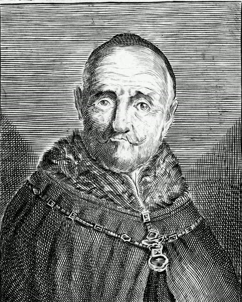 Engraved portrait of Epictetus by Henri Bonnart